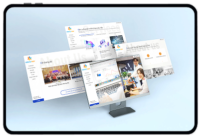Mẫu giao diện website số 1